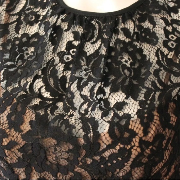 Nanette Lepore Black Lace Sheath Dress - Picture 2 of 8